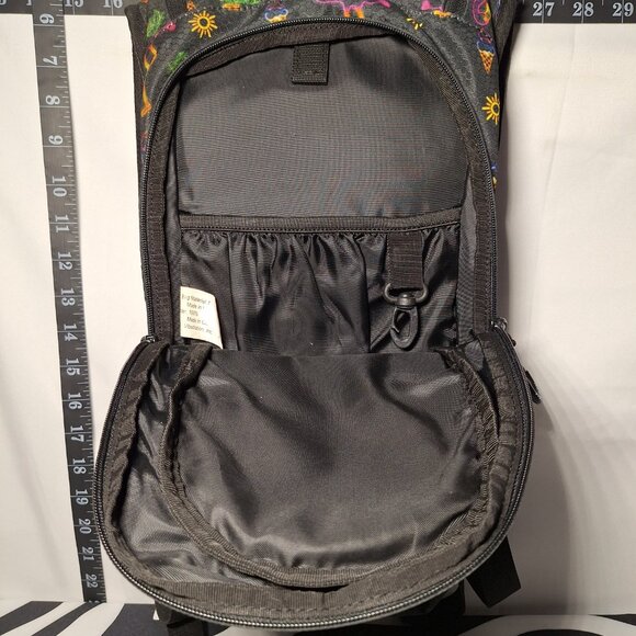 Vibedration Hydration Backpack w/o bladder - Neon Tropical - Used main image 7